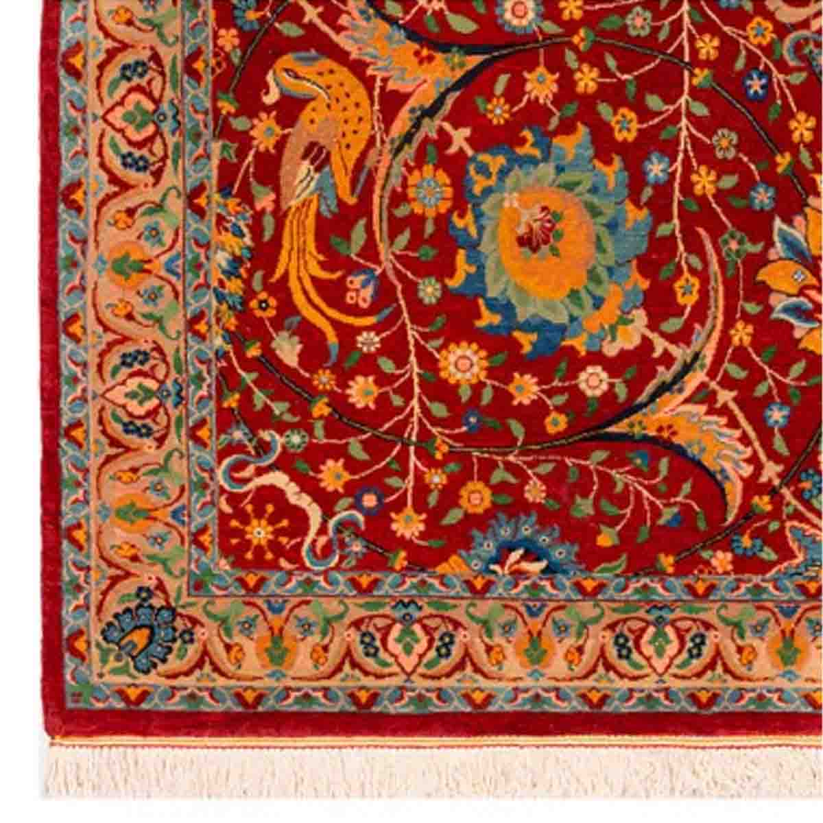 طرح فرش ایرانی اسلیمی لاکی