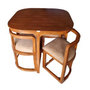 میز و صندلی ناهارخوری 4 نفره گالری چوب آشنایی مدل Ro-713