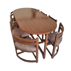 میز و صندلی ناهارخوری 8 نفره گالری چوب آشنایی مدل 776