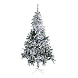دکوری طرح درخت کریسمس مدل برفی